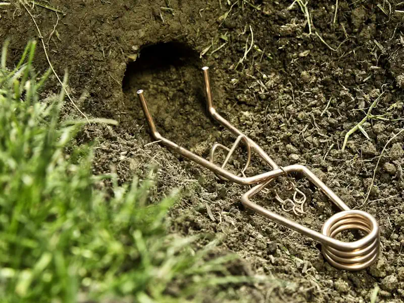 Pièges mécaniques à taupes utilisés par notre taupier au Passage